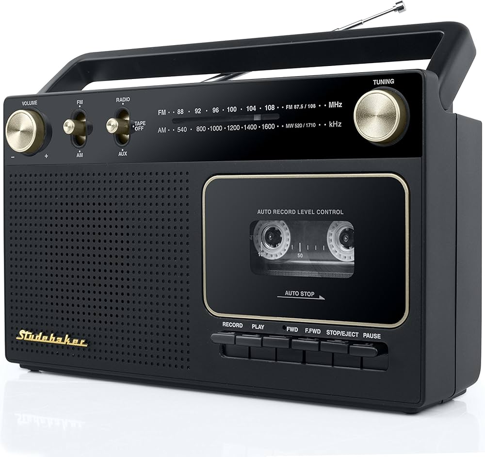 Amazon.com: Studebaker Portable Retro Home Audio Stereo AM/FM