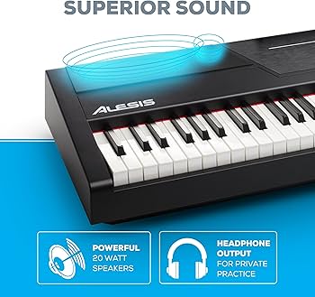 Amazon | Alesis 88鍵盤 電子ピアノ ハンマーアクション鍵盤 Recital