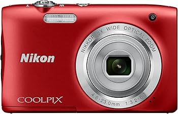 Amazon.com : Nikon digital camera COOLPIX S2900 (Red) S2900RD