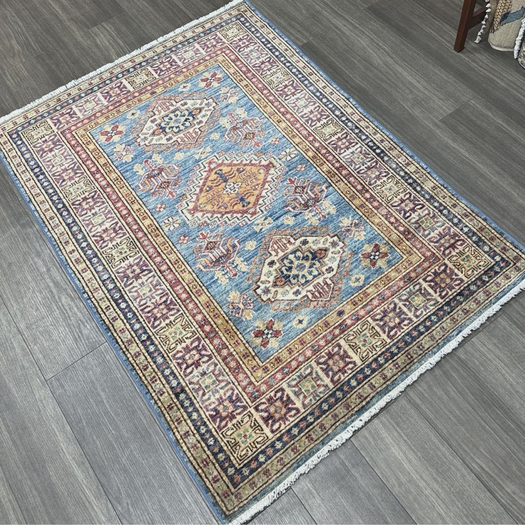 Y3071 バクティアリ産 ウール 手織絨毯 307×169 トライバルラグ Y3071