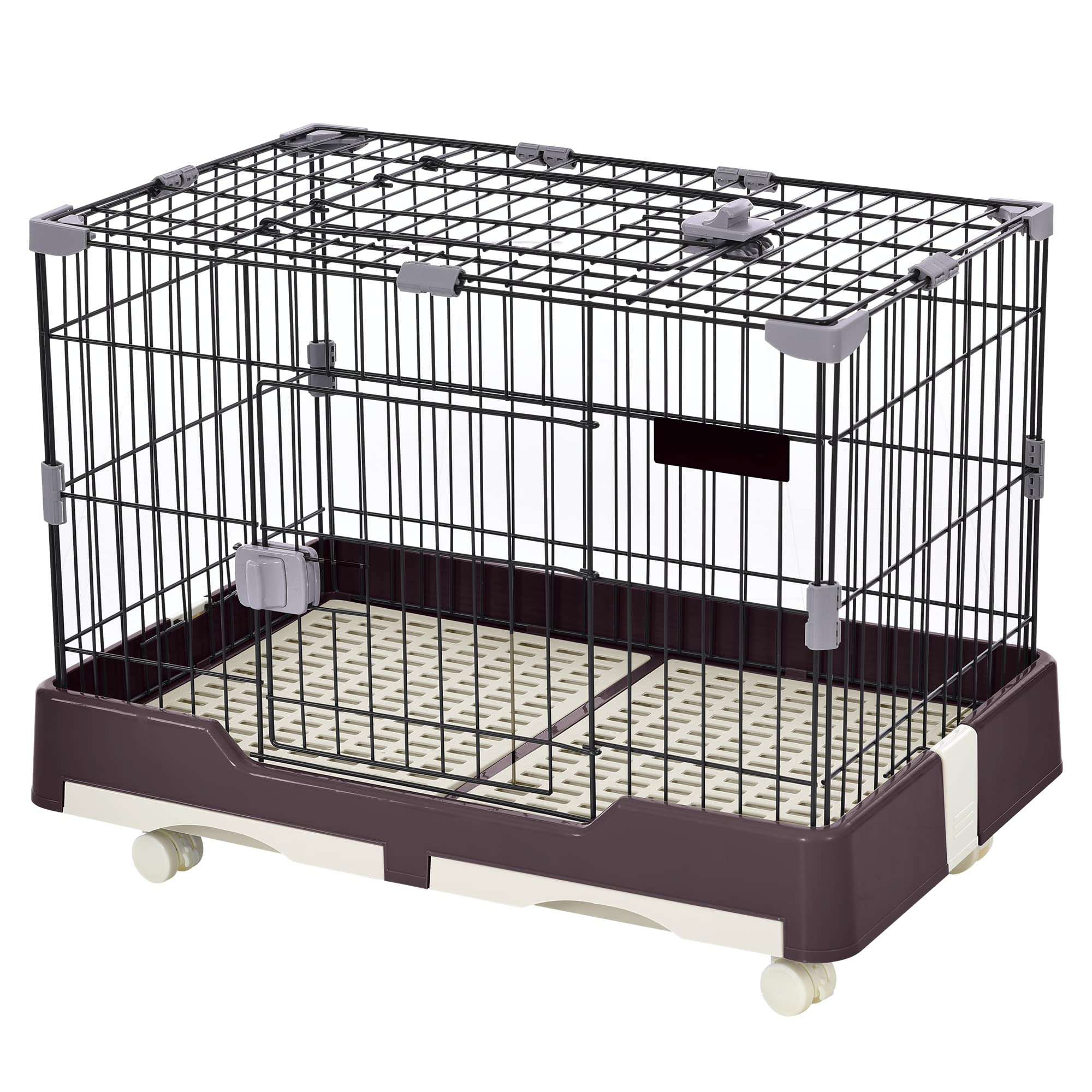 Amazon.co.jp: BTM 小動物ケージ ウサギケージ キャスター付き 小型