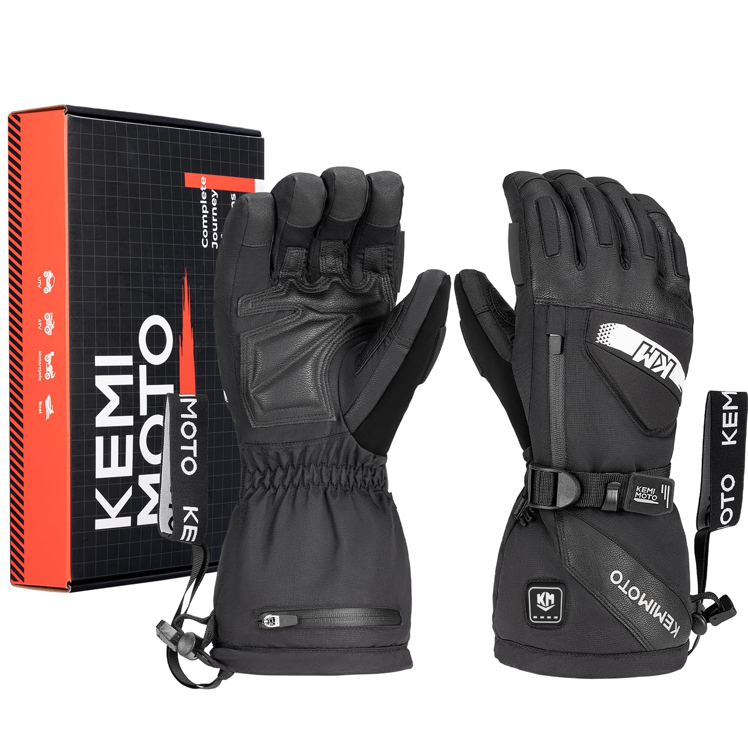 Amazon.co.jp: 【usb給電・残量表示】KEMIMOTO 電熱グローブ バイク