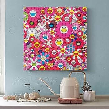 Amazon.co.jp: アーティスト 村上隆 モノピンクへのオマージュ 1960年