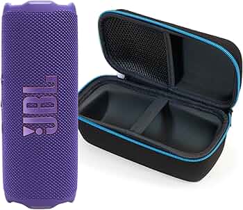 Amazon.com: JBL Flip 7 (Purple) + Bundle with divvi! Protective