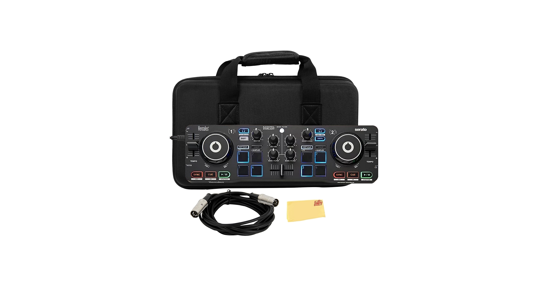 Amazon.com: Hercules DJControl Starlight Ultra Portable Compact DJ