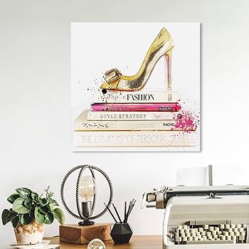 Amazon.co.jp: Oliver Gal(オリバー・ガル) Gold Shoe and Fashion