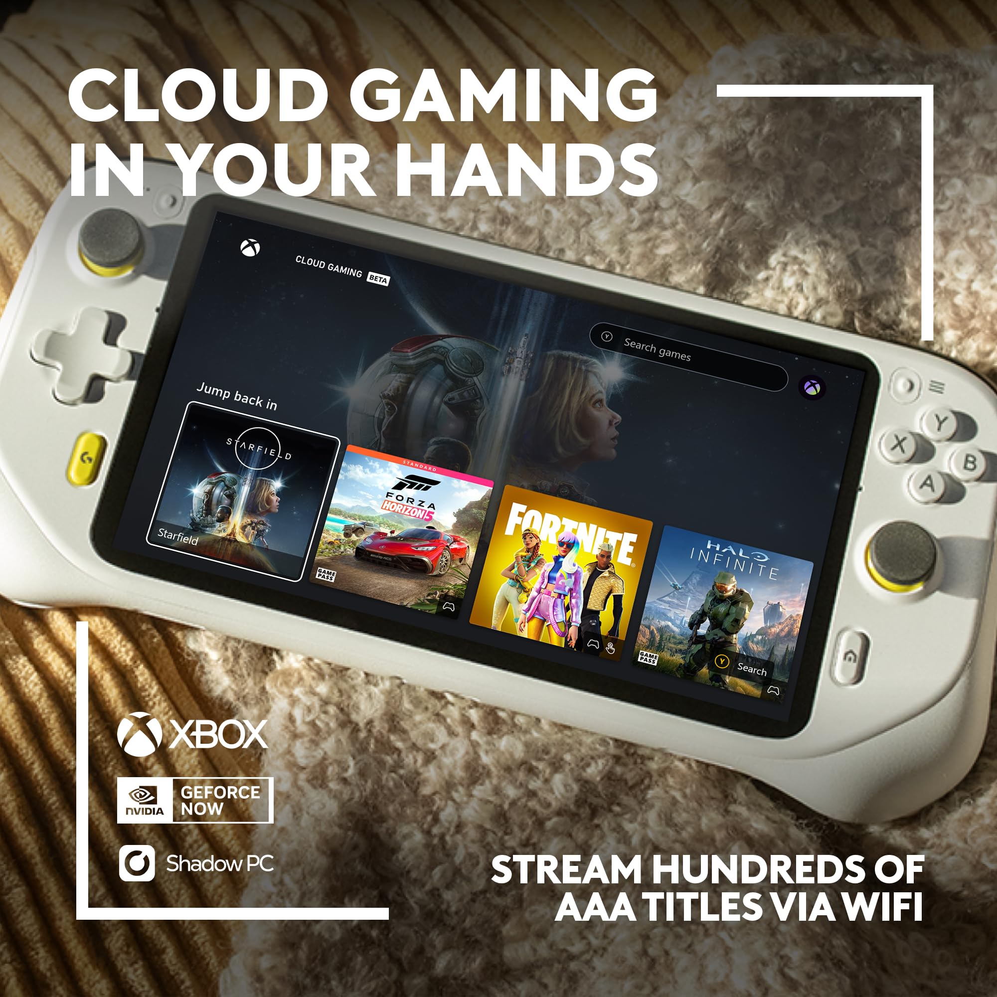 Amazon.com: Logitech G Cloud Gaming Handheld, Portable Console