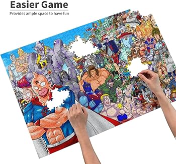 Amazon | キン肉マン ジグソーパズル 絵パズル 1000ピース 知育 脳