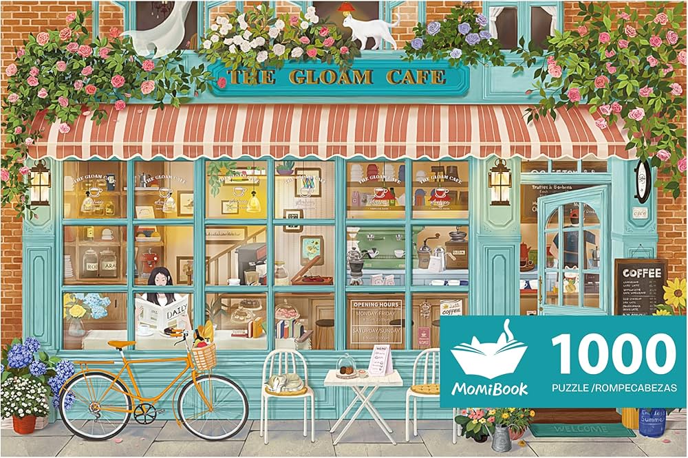 MOMIBOOK Puzzles for Adults 1000 Pieces Jigsaw Puzzles of Corner