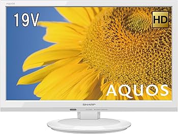 Amazon | シャープ 19V型 AQUOS 液晶テレビ 2T-C19ADW | テレビ 通販