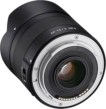 Amazon.com : Samyang 12mm F2.0 AF Ultra Wide Angle Lens for Canon