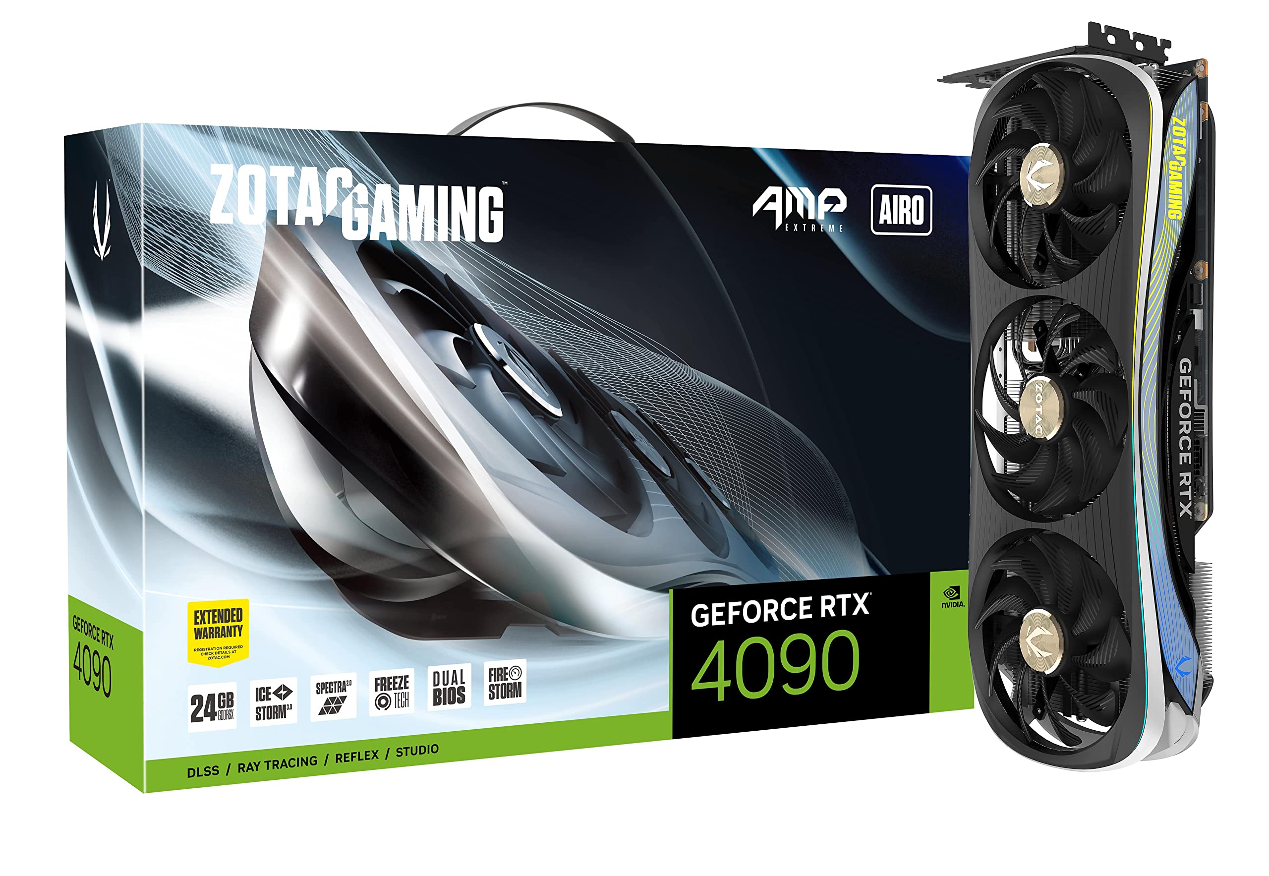 ZOTAC Gaming GeForce RTX 4090 AMP Extreme AIRO 24GB GDDR6X 384-bit