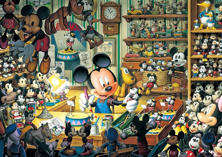 Amazon.co.jp: 108ピース ジグソーパズル ディズニー ミッキーの