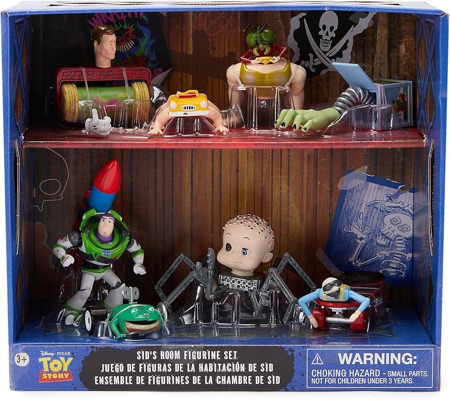 Amazon.com: Disney Store Official Sid's Room Figure Set – Toy