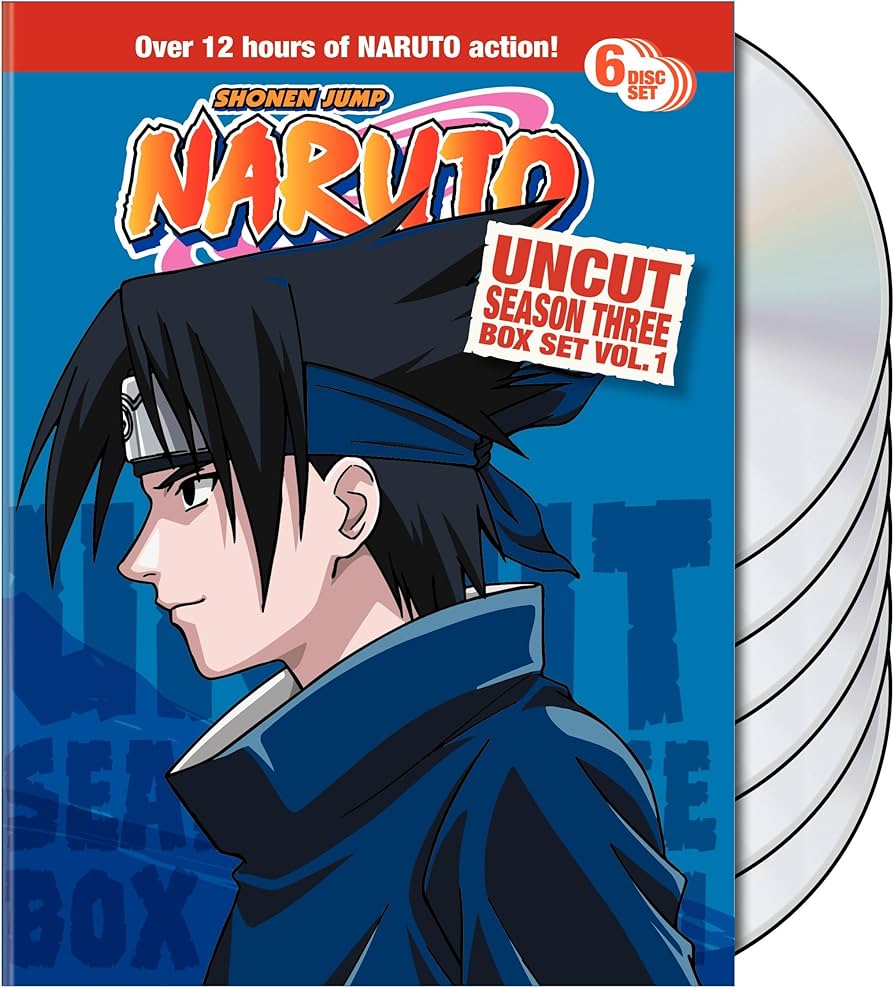 Amazon.com: Naruto Uncut Box Set: Season 3, Vol. 1 : Naruto
