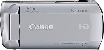 Amazon | Canon デジタルビデオカメラ iVIS HF R31 シルバー 光学32倍