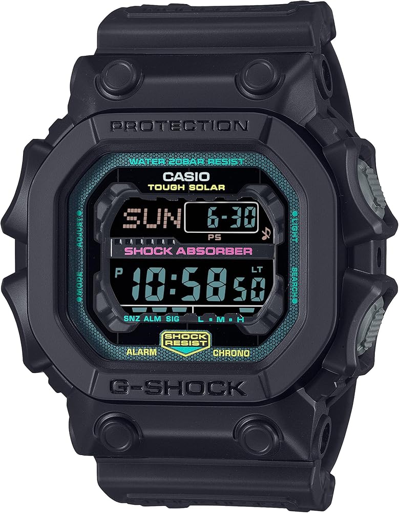 Amazon.com: G-Shock Casio GX-56 Series Digital Multi-Color Black