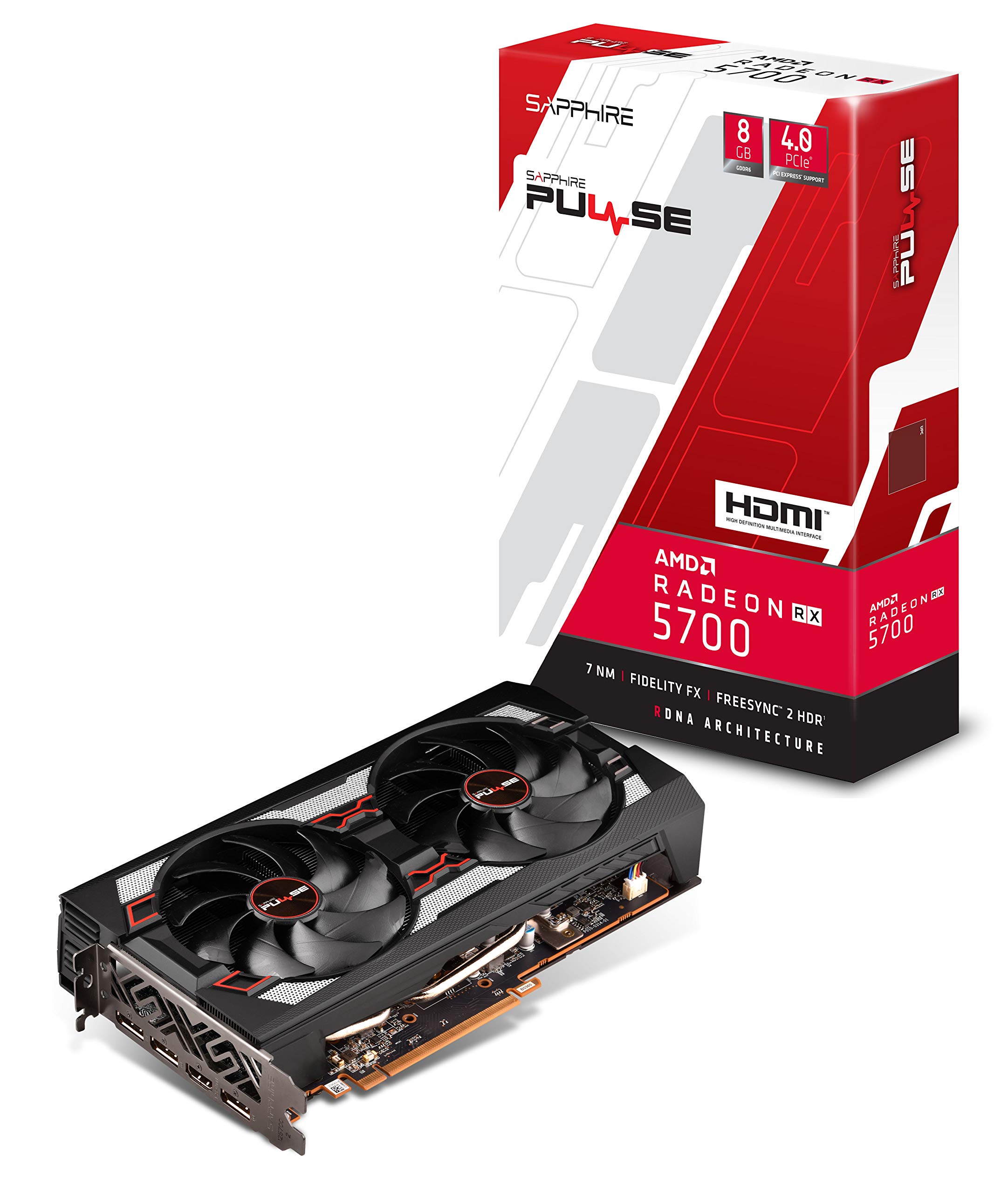 Amazon | SAPPHIRE PULSE RADEON RX 5700 8G GDDR6 HDMI / TRIPLE DP