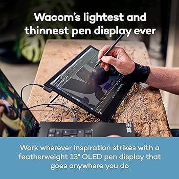 Amazon | Wacom ワコム 有機ELペンタブレット Wacom Movink 13 フルHD
