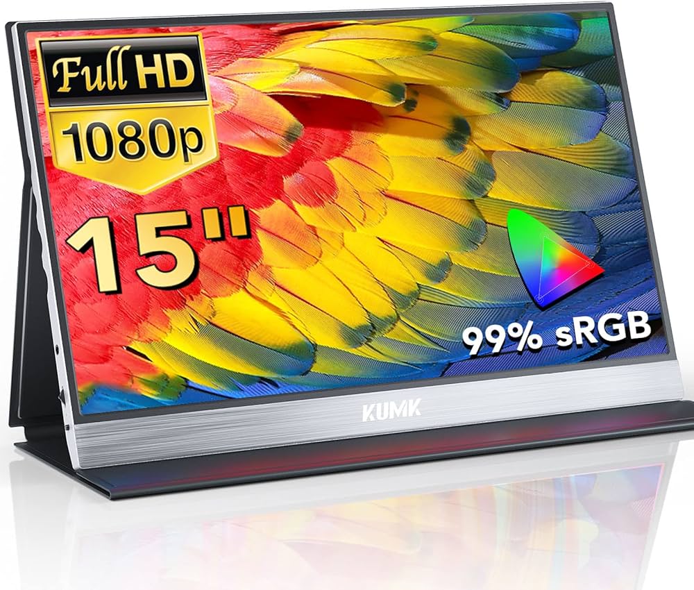 Amazon.co.jp: モバイルモニター KUMK 15.6インチ モバイル
