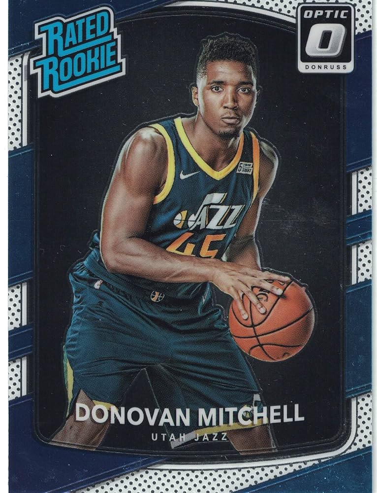 Donovan Mitchell rookie jsy auto /75シリ Donovan Mitchell rookie