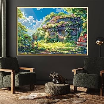 油絵 菅家令子 絵 絵画インテリア額付(青緑＋金色の枠)uF6-010511女性