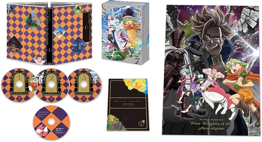 Amazon.co.jp: 七つの大罪 黙示録の四騎士Ⅰ Blu-ray BOX : 小村将: DVD