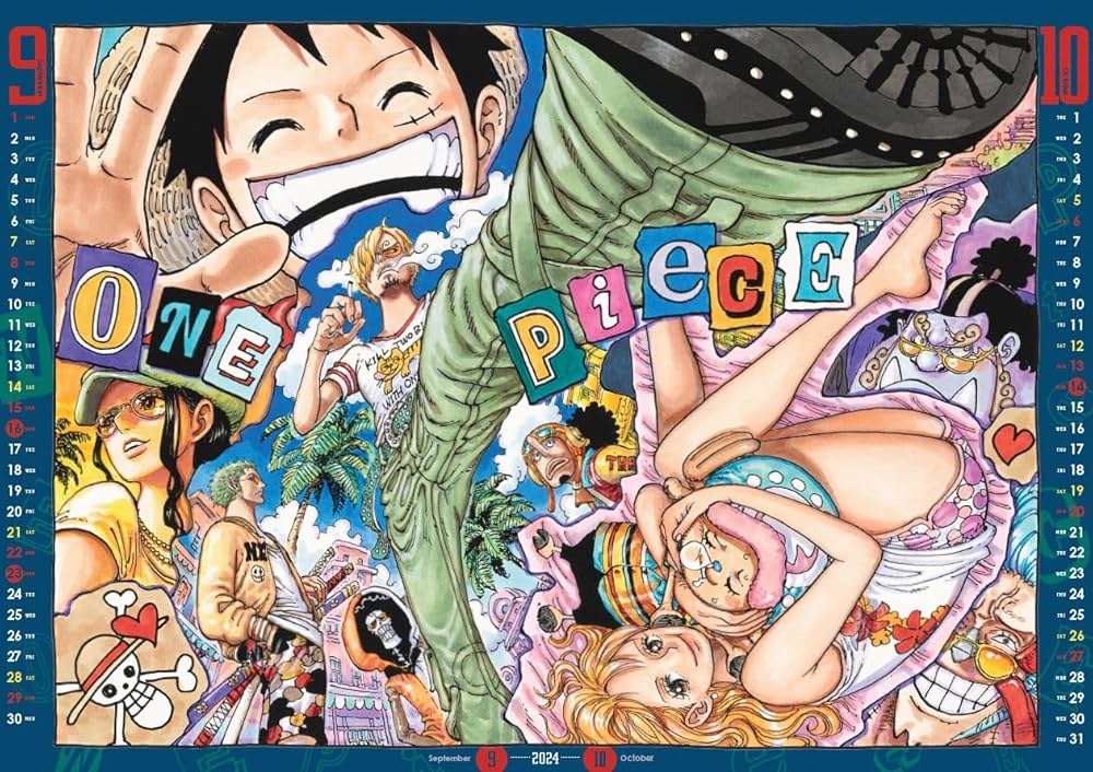 ONE PIECE』コミックカレンダー 2024 (大判) (マルチメディア) | 尾田