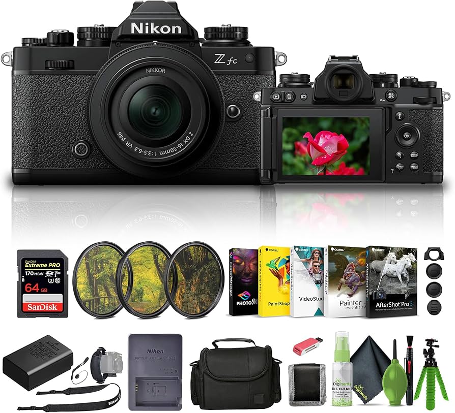 Amazon.com: Nikon Zfc Mirrorless Camera with 16-50mm Lens (1675) +