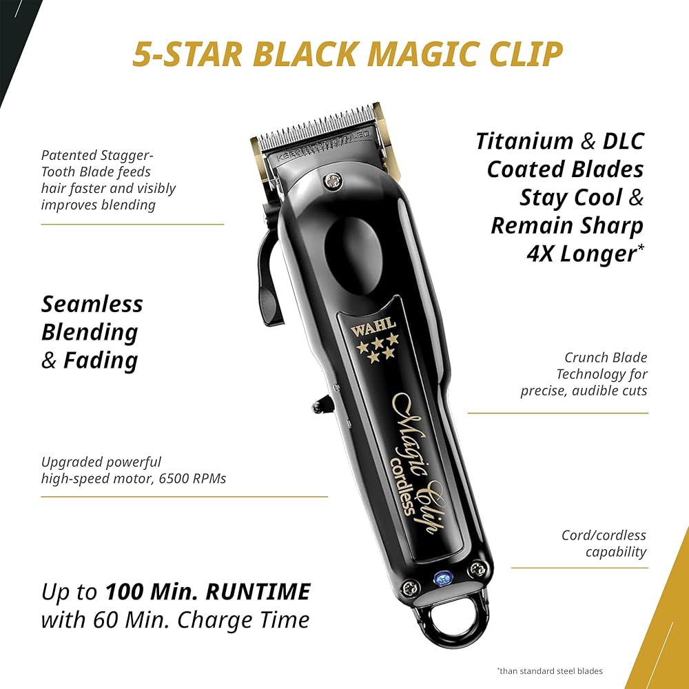 Amazon.com: Wahl Professional 5-Star Kit, with Cordless Magic Clip