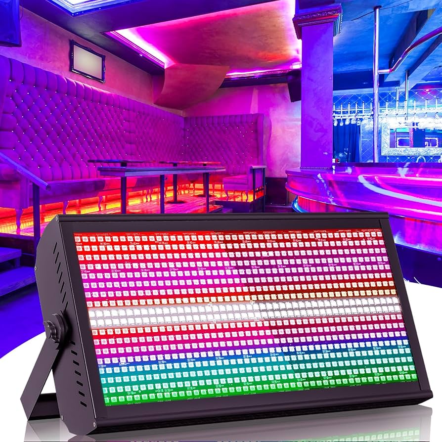 Amazon.co.jp: ZonQoonz 768LED ステージライト 舞台照明 DJライト