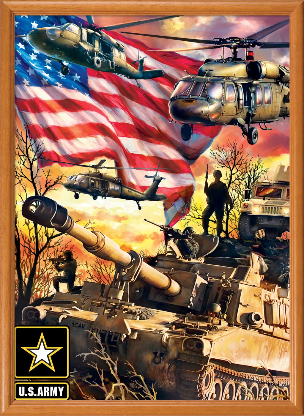 Amazon.com: MasterPieces US Army Firepower 1000 Piece Jigsaw