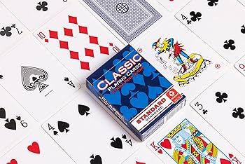Amazon.com: Classic Playing Cards 12 Pack, Standard Index, Red and
