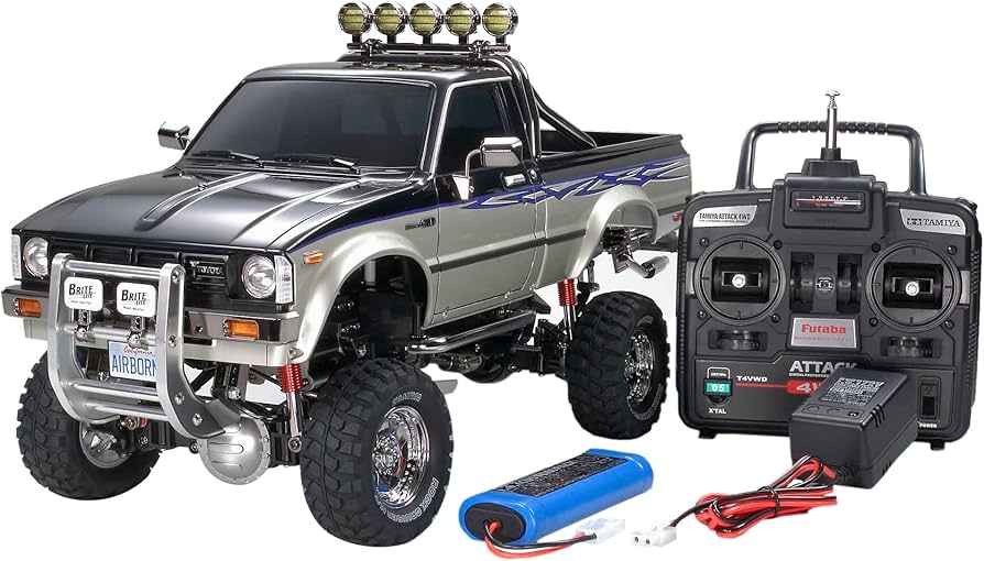 Amazon | タミヤ 1/10 電動 RCカーフルセット トヨタ ハイラックス