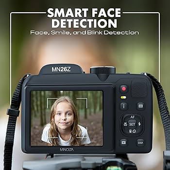 Amazon.com : Minolta ProShot 20MP Camera – 26x Optical Zoom Lens