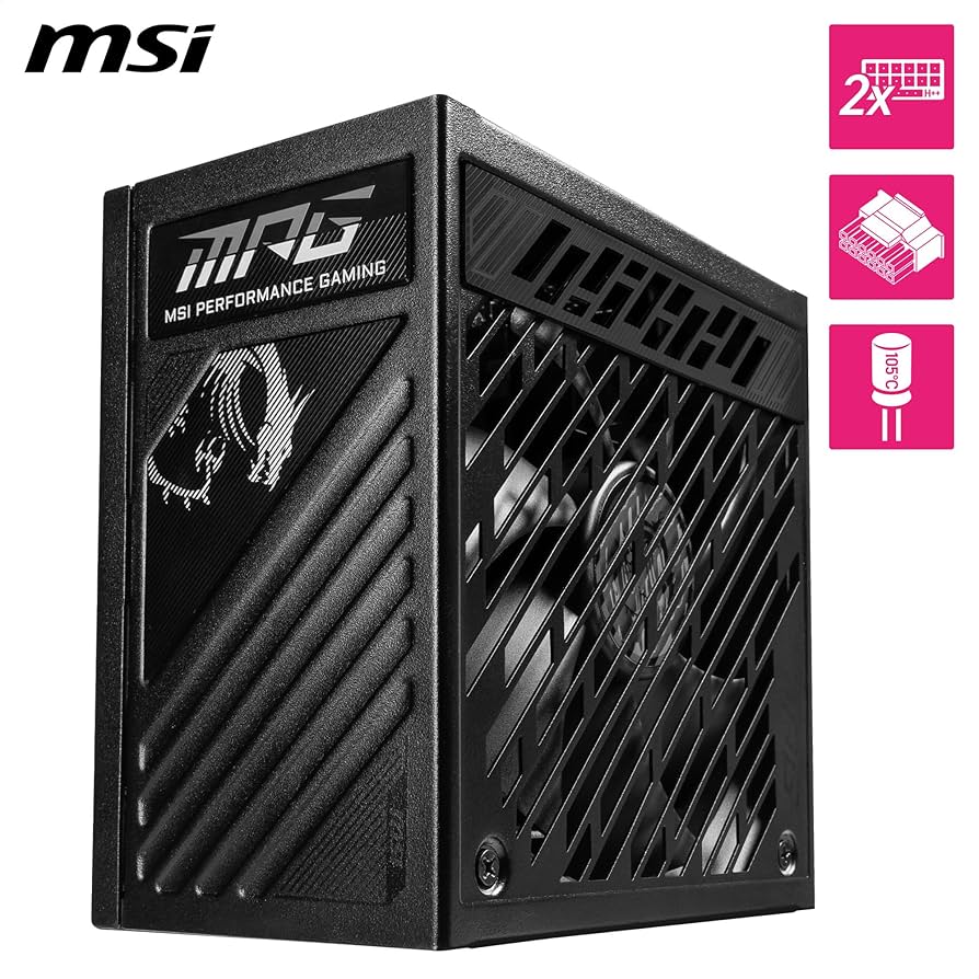 Amazon.com: MSI MPG A1000GS PCIE5, Fully Modular Gaming 1000W