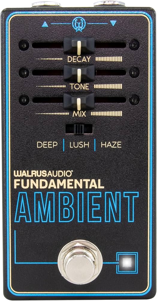 Amazon.com: Walrus Audio Fundamental Series Ambient Reverb