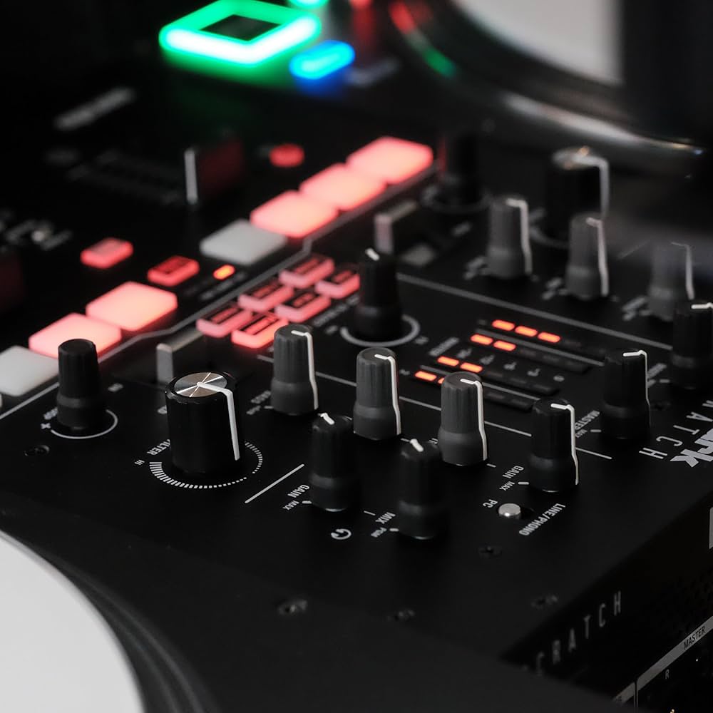 Numark Scratch - Two-Channel DJ Scratch Mixer for Serato DJ Pro