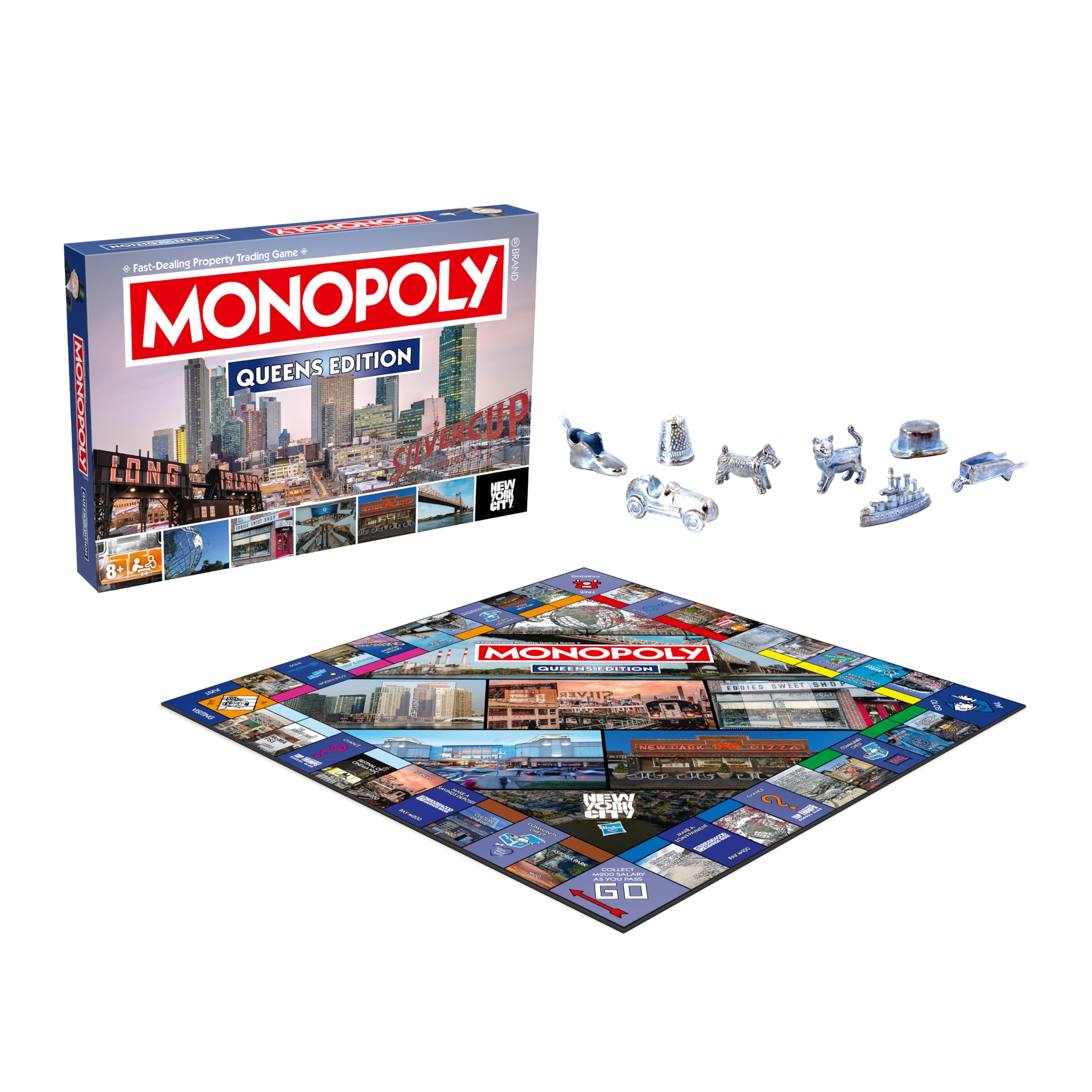 Amazon | Monopoly ボードゲーム クイーンズ NYエディション:2~6人用
