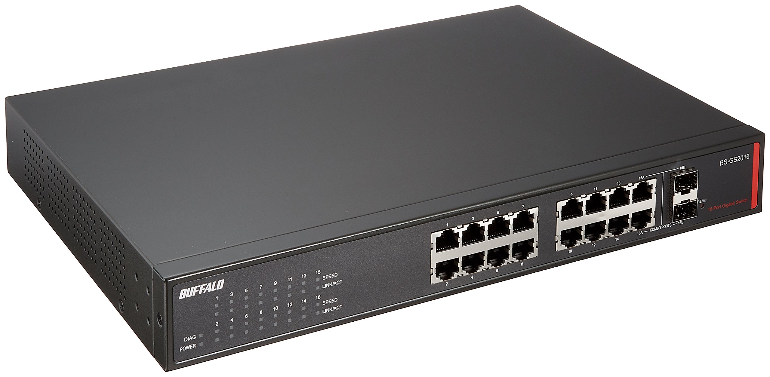 Amazon | BUFFALO レイヤー2 Giga スマートスイッチ 16ポート BS