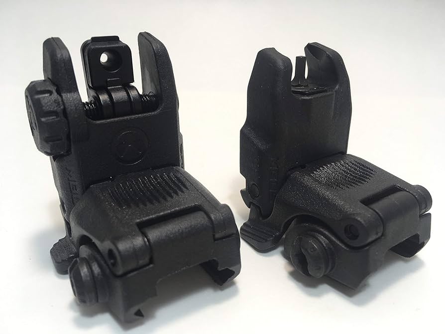Amazon.co.jp: Magpul MBUS Gen 2 Front & Rear Flip Up Sight (Black