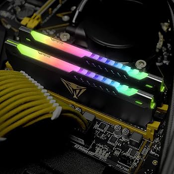 Patriot Viper Steel RGB DDR4 RAM 64GB (2X32GB) 3600MT/s CL18 1.35v