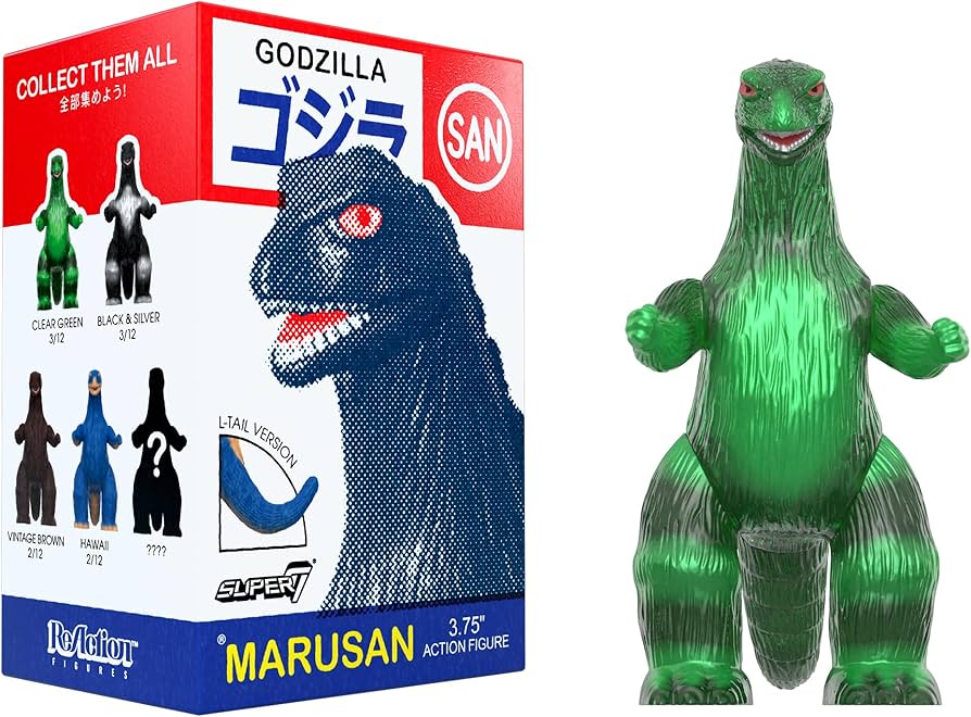 Amazon.com: Super7 Toho Marusan Godzilla Blind Box - (12 Pack
