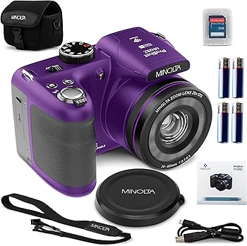 Amazon.com : Minolta ProShot 20MP Camera – 26x Optical Zoom Lens