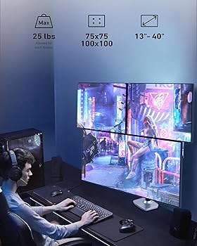 ERGOUNION RLAX E666 モニターアーム Amazon.com: Ergounion Triple