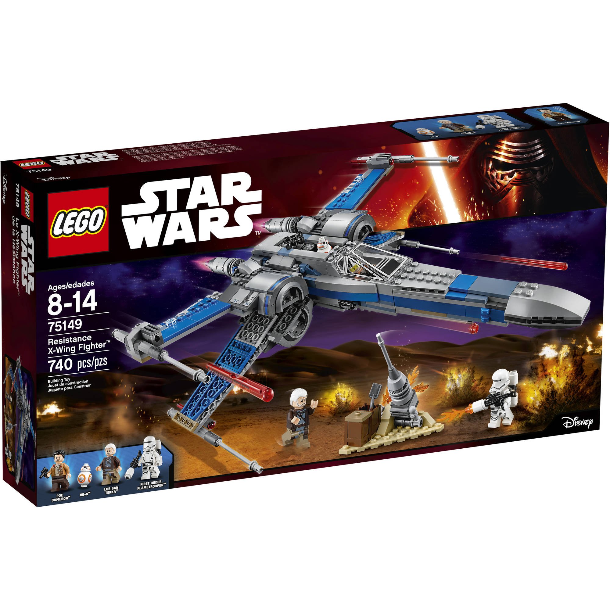 Amazon.com: LEGO Star Wars Resistance X-Wing Fighter 75149 Star