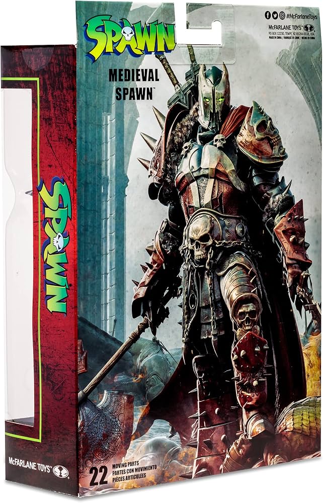 Amazon.co.jp: McFarlane Toys - スポーン - 7インチ 中世のスポーン