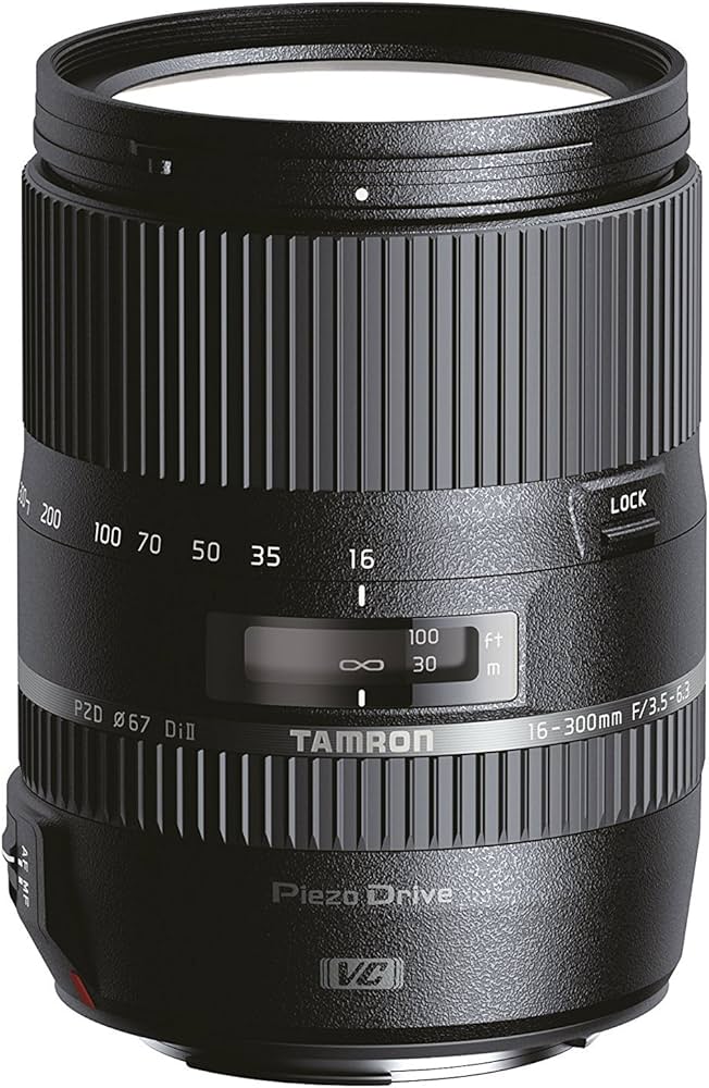 Amazon.com : Tamron 16-300mm f/3.5-6.3 Di II VC PZD Macro Lens for