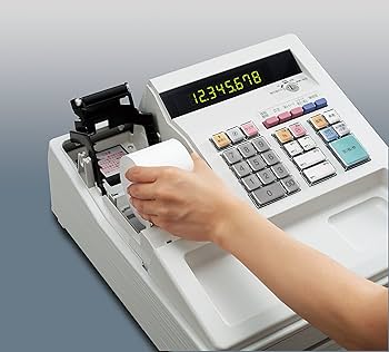 Amazon | シャープ 電子レジスタ 8部門 ブラック系 XE-A147-B