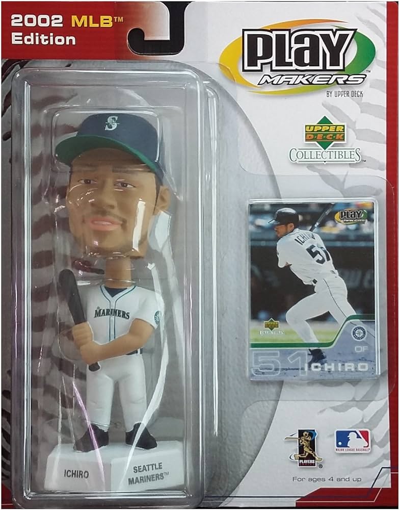 Amazon.co.jp: イチロー首振り人形 2002 MLB ボブルヘッド / バブル
